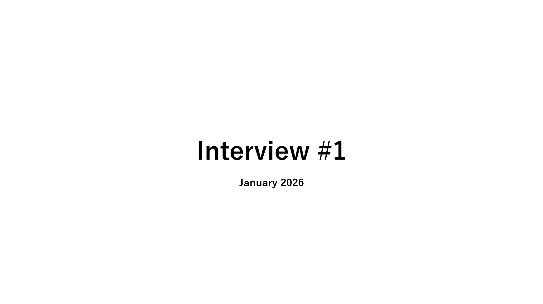 Image for "January 2026 Interview – Mr. Nakajima（Managing Director）"